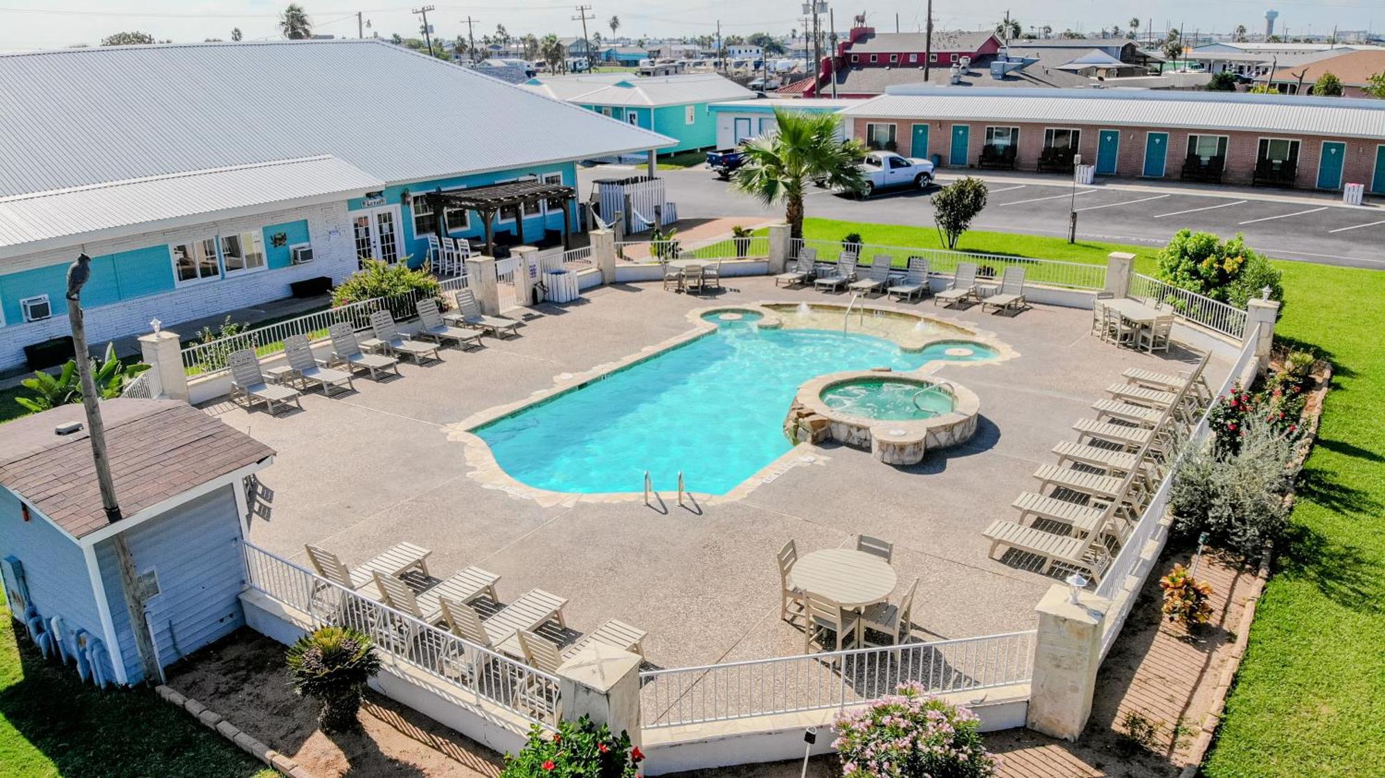 Shark Reef Resort Motel & Cottages Port Aransas Exterior foto