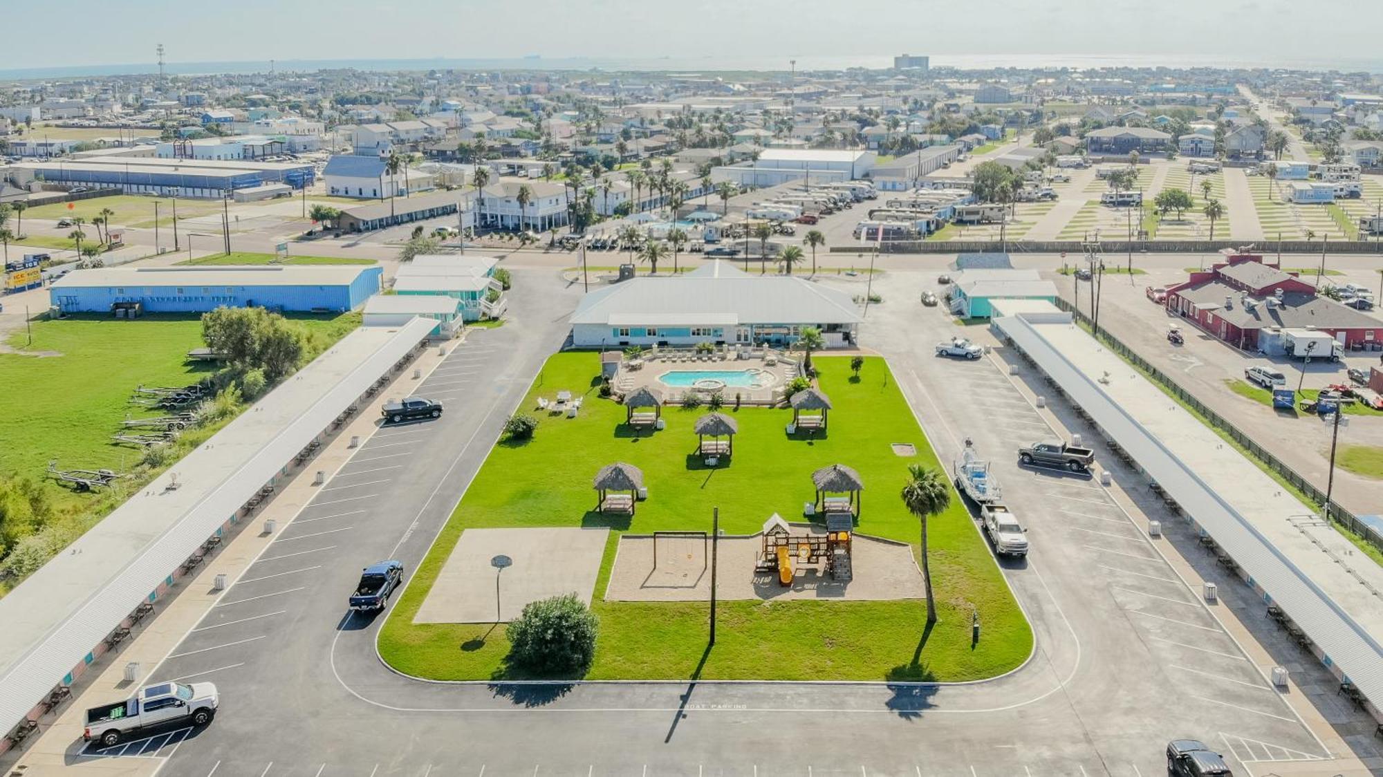 Shark Reef Resort Motel & Cottages Port Aransas Exterior foto